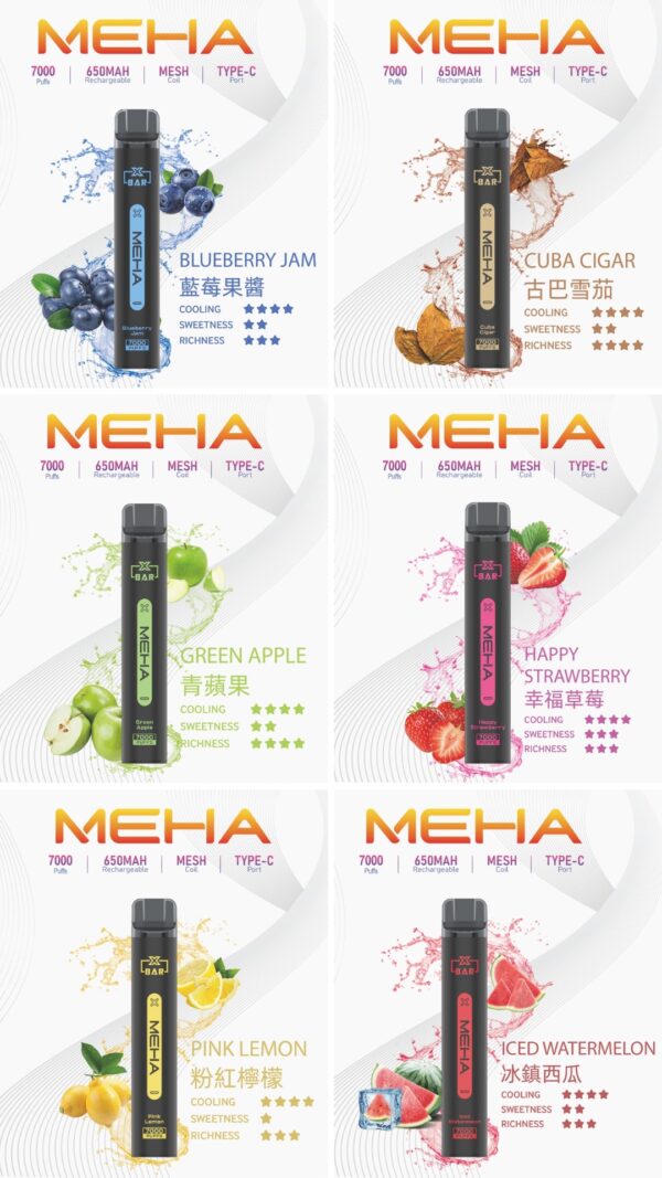 🔋魅嗨Meha 拋棄式 7000口🔋
