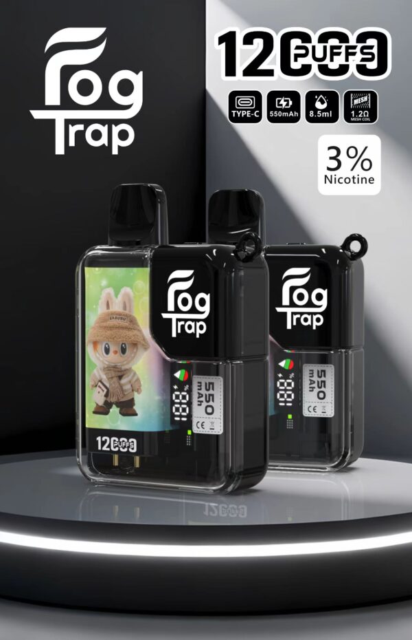 🔋Fog Trap 蠟筆小新x拉布布聯名款 拋棄式電子煙 12000口🔋