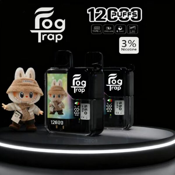 🔋Fog Trap 蠟筆小新x拉布布聯名款 拋棄式電子煙 12000口🔋